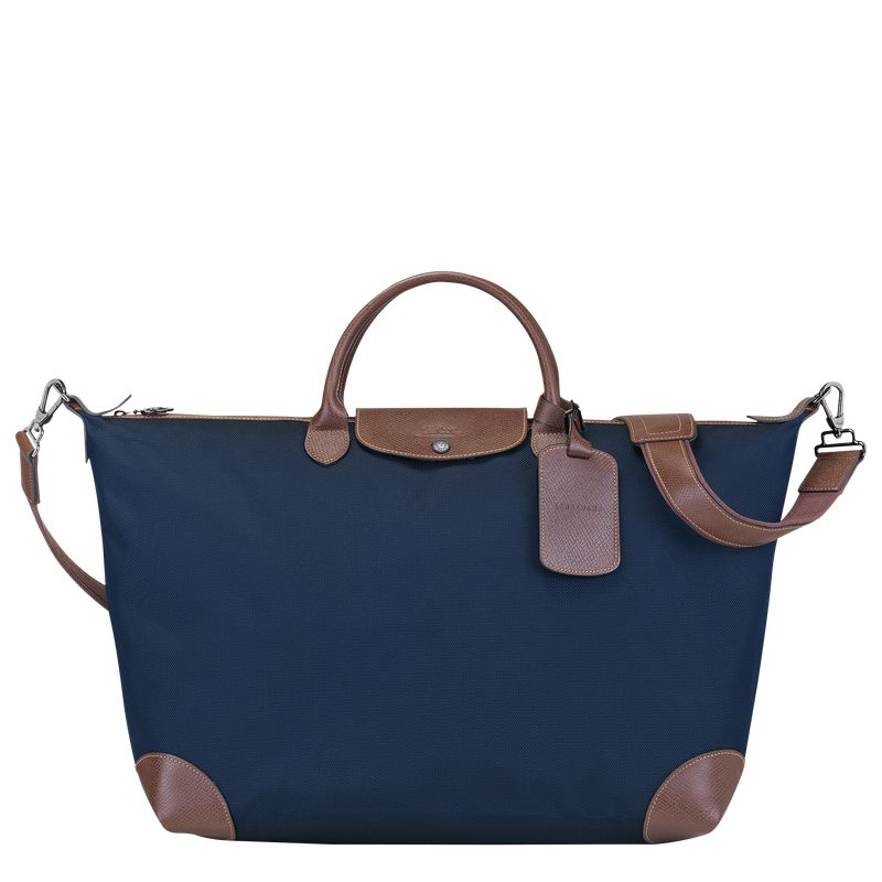 Blue Longchamp Boxford L Men Travel Bag | Ksa-038QGIPON