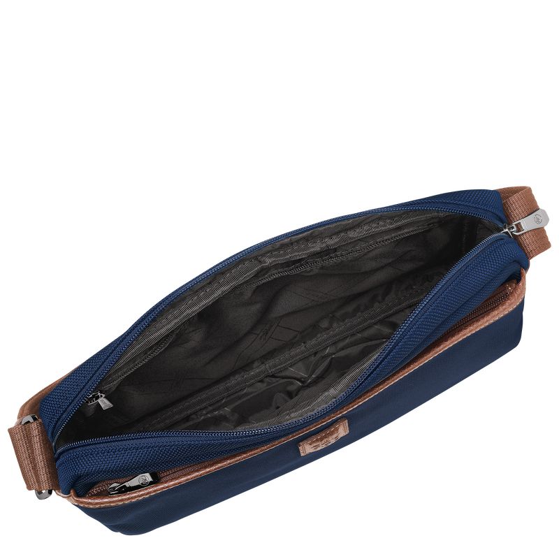 Blue Longchamp Boxford M Camera Men Crossbody Bag | Ksa-679HUNCSJ