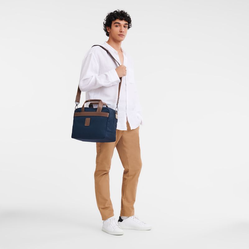 Blue Longchamp Boxford S Women Travel Bag | Ksa-693FLXUBI