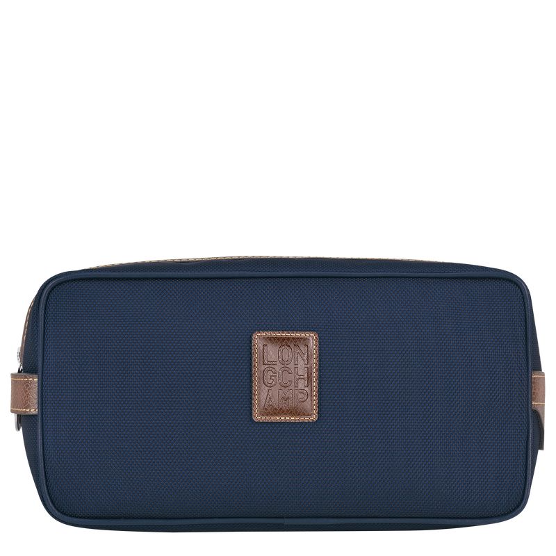 Blue Longchamp Boxford Women Toiletry Bags | Ksa-025KJDXFT