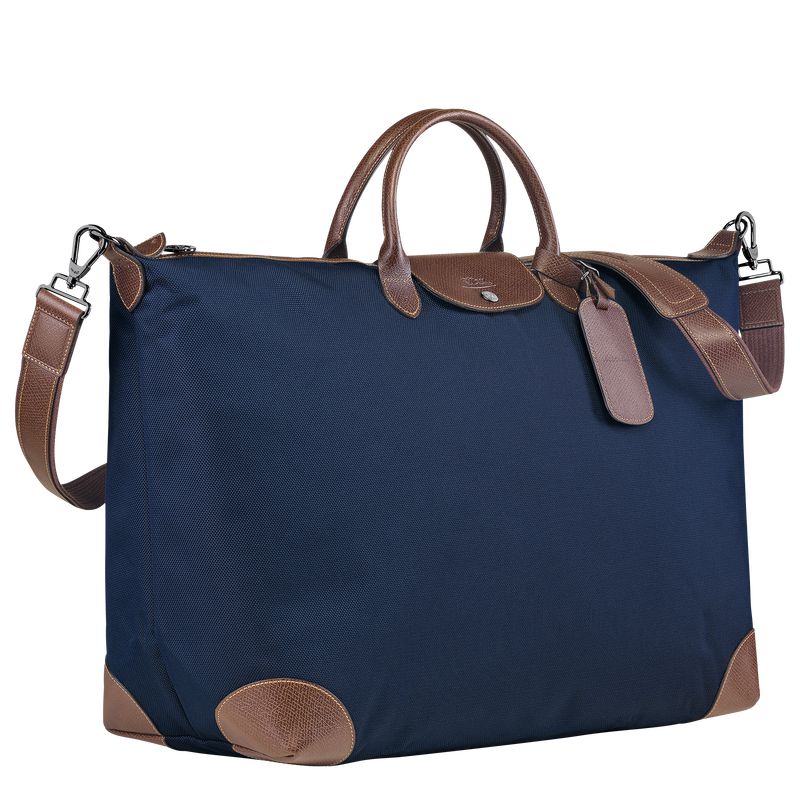 Blue Longchamp Boxford Xl Men Travel Bag | Ksa-034PUXHVS