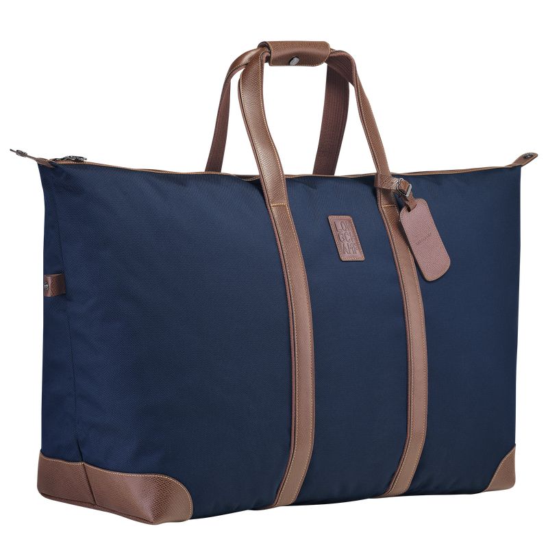 Blue Longchamp Boxford Xl Men Travel Bag | Ksa-720QLCEPM