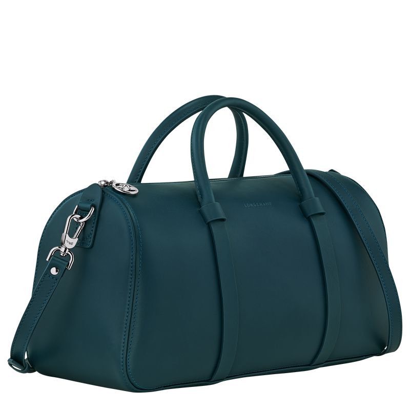 Blue Longchamp Daylong L Women Handbag | Ksa-160NIOXKW