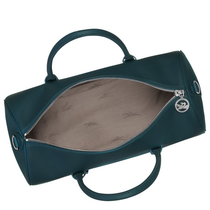 Blue Longchamp Daylong L Women Handbag | Ksa-160NIOXKW