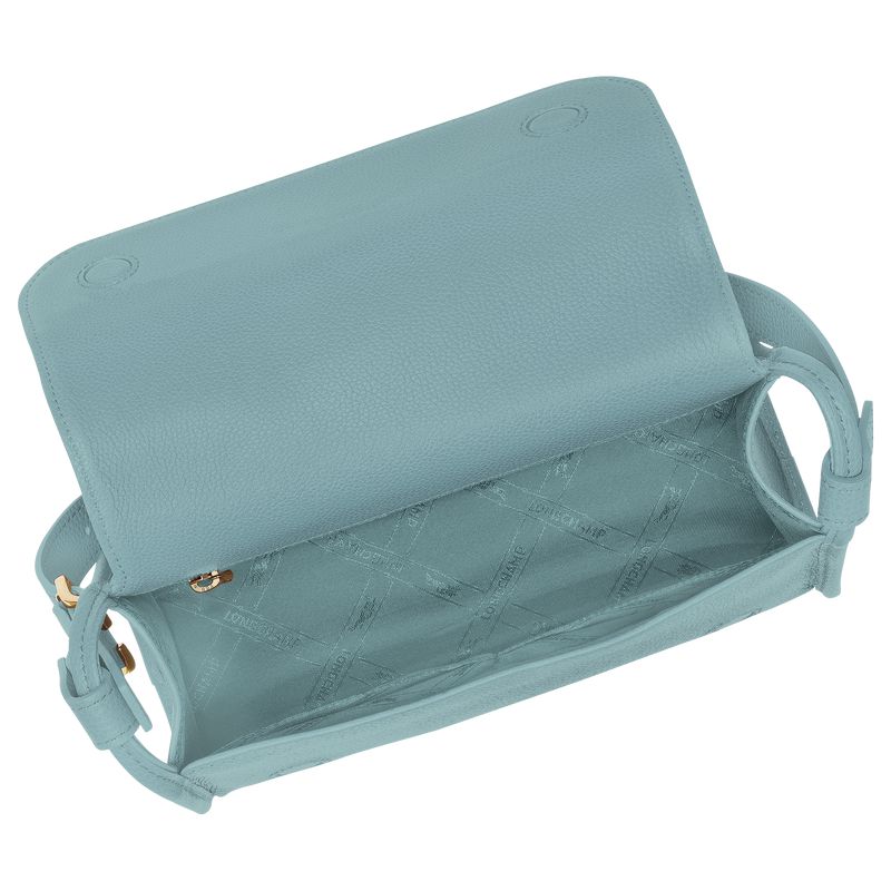 Blue Longchamp Le Foulonné M Women Crossbody Bag | Ksa-643XDEPJF
