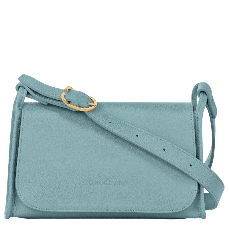 Blue Longchamp Le Foulonné M Women Crossbody Bag | Ksa-643XDEPJF