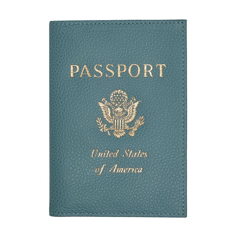 Blue Longchamp Le Foulonné Men Passport Holder | Ksa-346RSGPCD