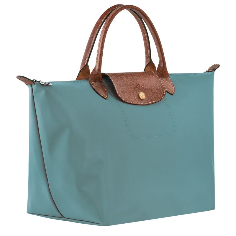 Blue Longchamp Le Pliage Original M Women Handbag | Ksa-304VDWNKO