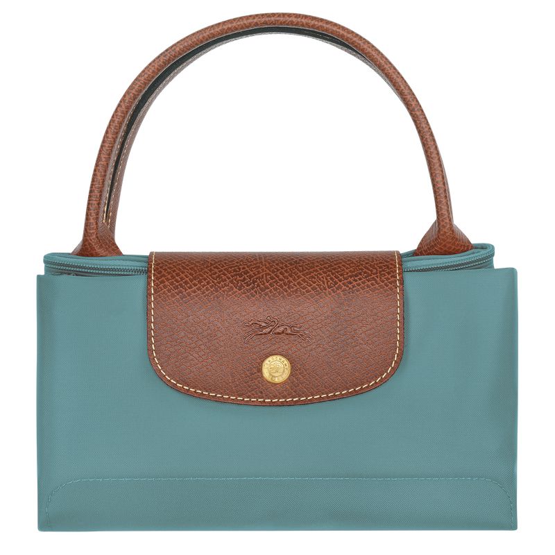 Blue Longchamp Le Pliage Original M Women Handbag | Ksa-304VDWNKO