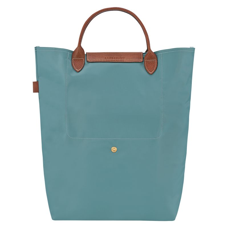 Blue / Brown Longchamp Le Pliage Original M Men Tote Bag | Ksa-610PUFLTG