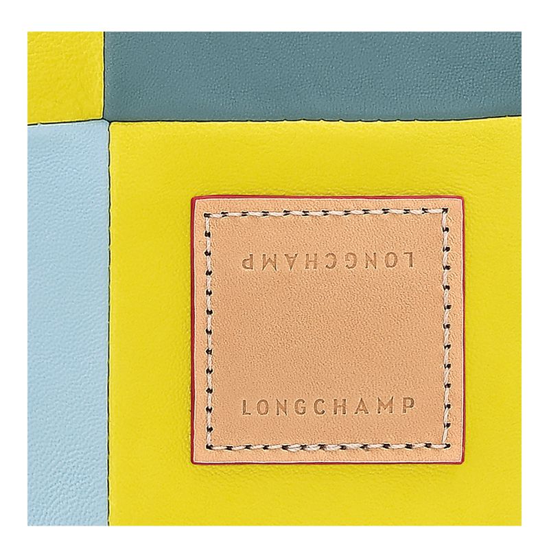 Blue / Yellow Longchamp Re-play L Men Handbag | Ksa-067FQEIJK