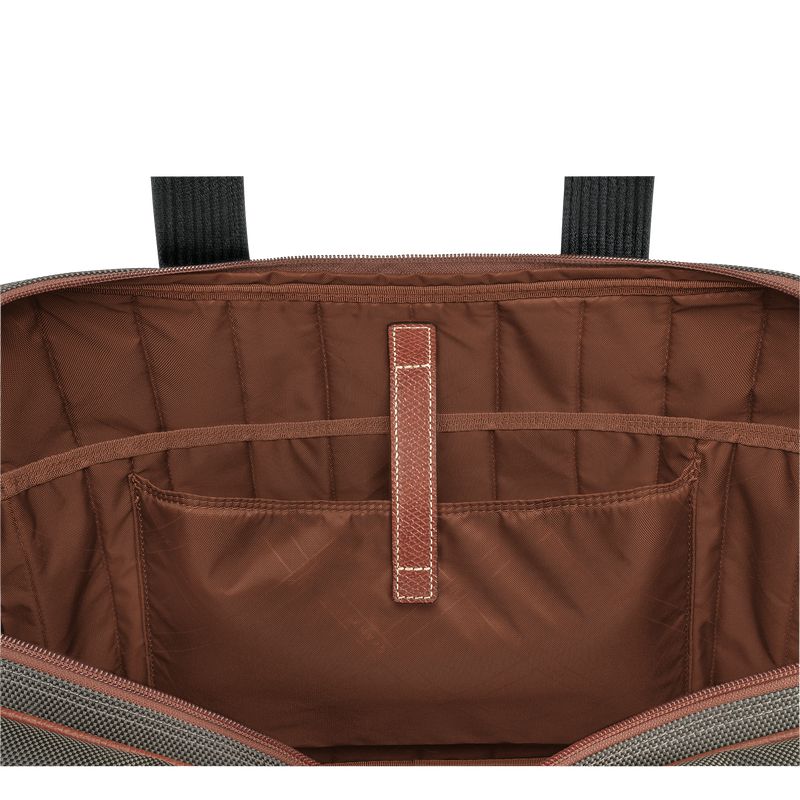 Brown Longchamp Boxford L Men Briefcase | Ksa-310FJWEPT