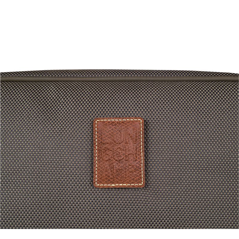 Brown Longchamp Boxford Men Toiletry Bags | Ksa-708ESDLKG