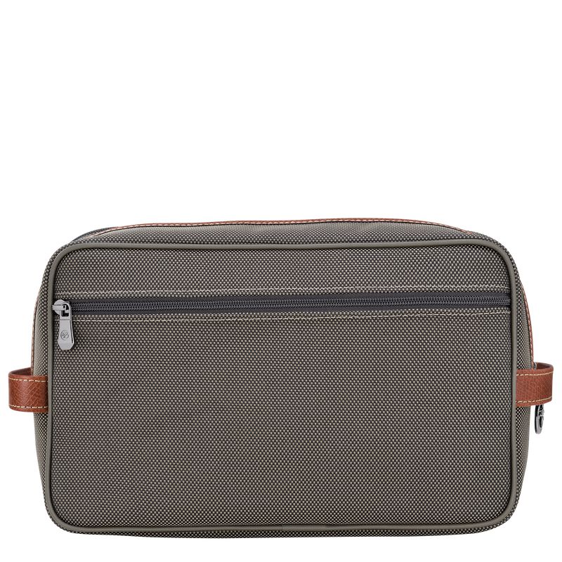 Brown Longchamp Boxford Men Toiletry Bags | Ksa-754KEPJXG