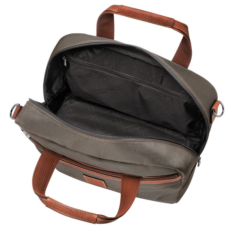 Brown Longchamp Boxford S Men Travel Bag | Ksa-175EDVMTK