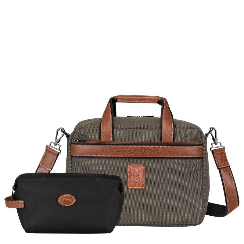 Brown Longchamp Boxford S Men Travel Bag | Ksa-175EDVMTK