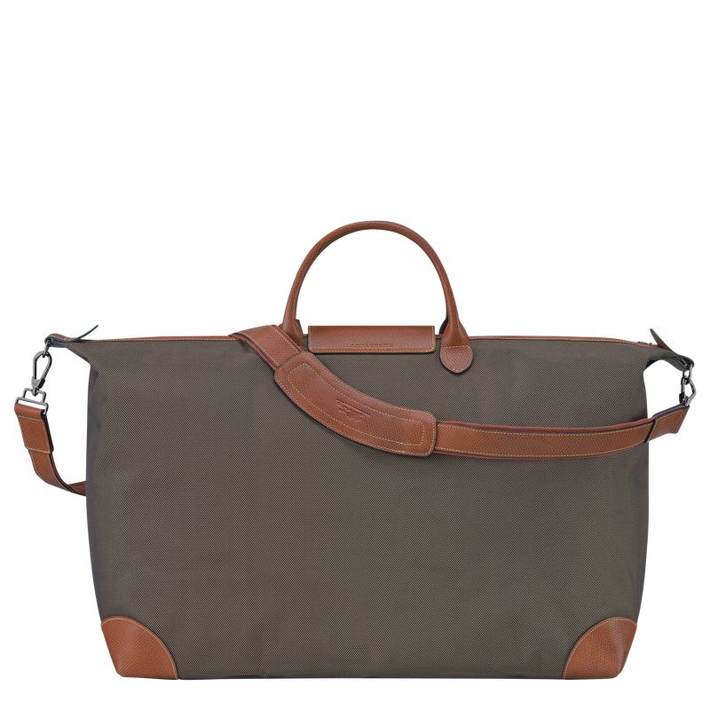 Brown Longchamp Boxford Xl Men Travel Bag | Ksa-659CKHYXQ