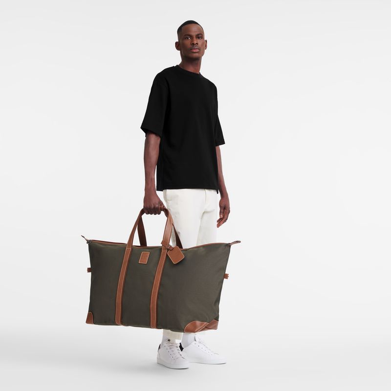 Brown Longchamp Boxford Xl Men Travel Bag | Ksa-915OQBYLV