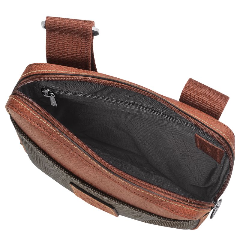 Brown Longchamp Boxford Xs Men Crossbody Bag | Ksa-867VWJBDK