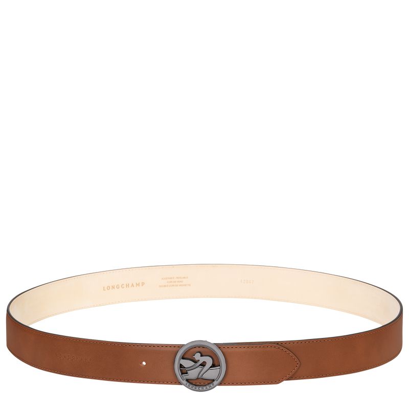 Brown Longchamp Box-trot Men Belt | Ksa-172DLBYJZ