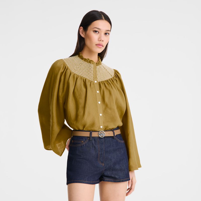 Brown Longchamp La Médaille Women Belt | Ksa-218SYGDRW