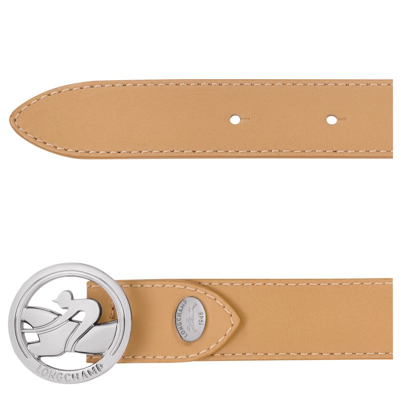 Brown Longchamp La Médaille Women Belt | Ksa-218SYGDRW