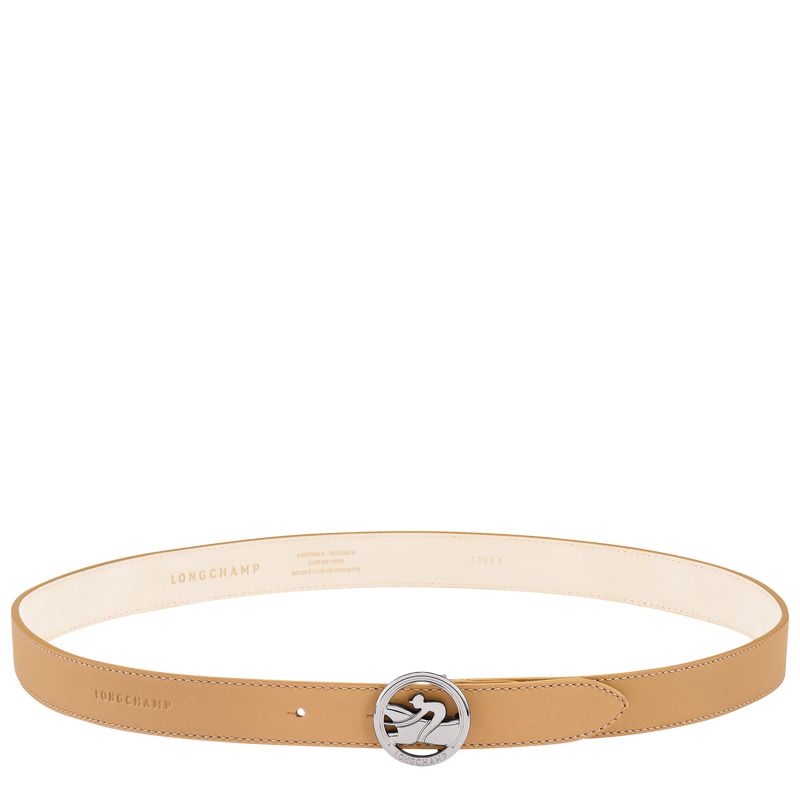 Brown Longchamp La Médaille Women Belt | Ksa-218SYGDRW