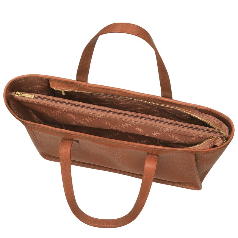 Brown Longchamp Le Foulonné L Women Tote Bag | Ksa-563YEGUDO