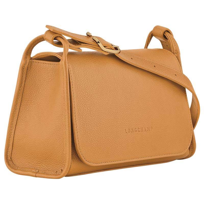 Brown Longchamp Le Foulonné M Women Crossbody Bag | Ksa-437XTFBMV