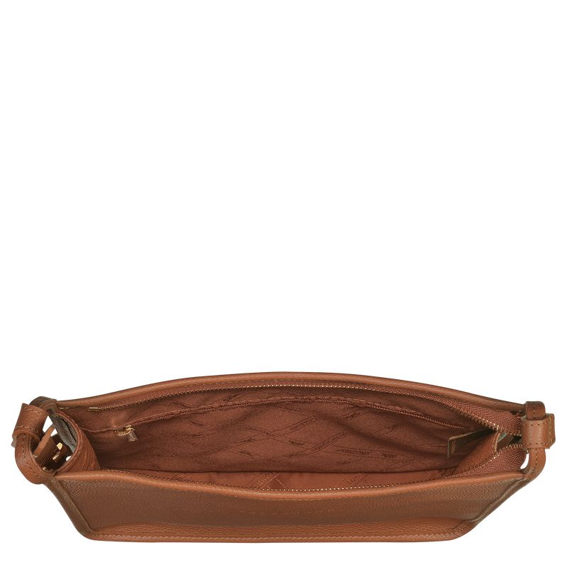 Brown Longchamp Le Foulonné M Women Crossbody Bag | Ksa-650QCZIDV