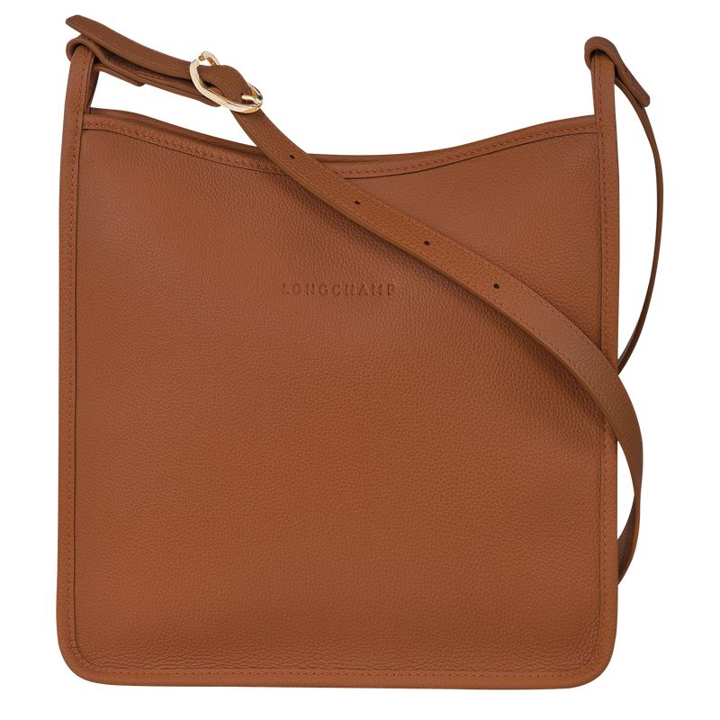 Brown Longchamp Le Foulonné M Women Crossbody Bag | Ksa-650QCZIDV