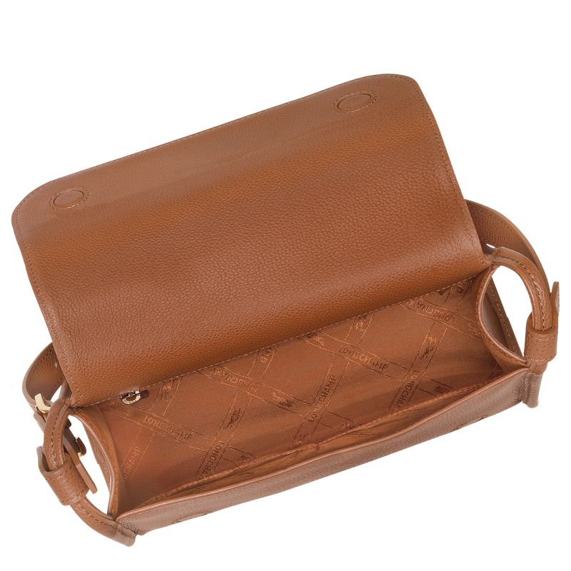 Brown Longchamp Le Foulonné M Women Crossbody Bag | Ksa-021DFAKRV