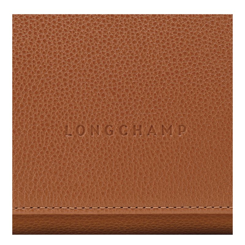 Brown Longchamp Le Foulonné M Women Crossbody Bag | Ksa-021DFAKRV