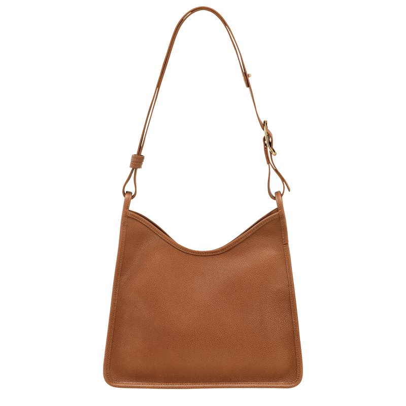 Brown Longchamp Le Foulonné M Women Hobo Bag | Ksa-763BMCNHX