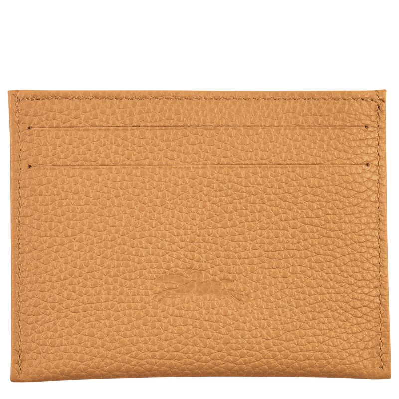 Brown Longchamp Le Foulonné Men Card Holder | Ksa-138QWSNPB
