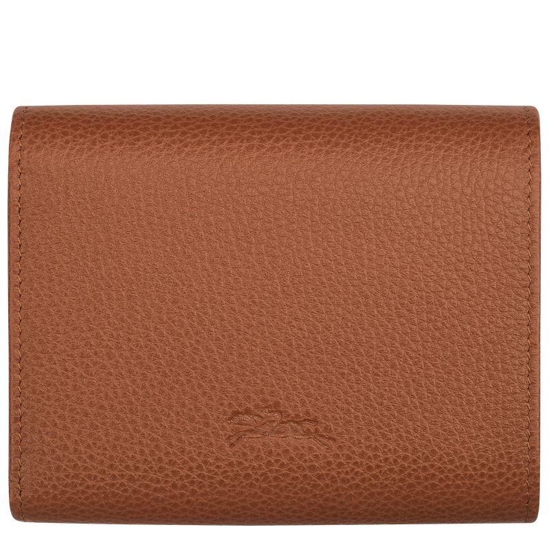 Brown Longchamp Le Foulonné Men Wallet | Ksa-417JXZCTH
