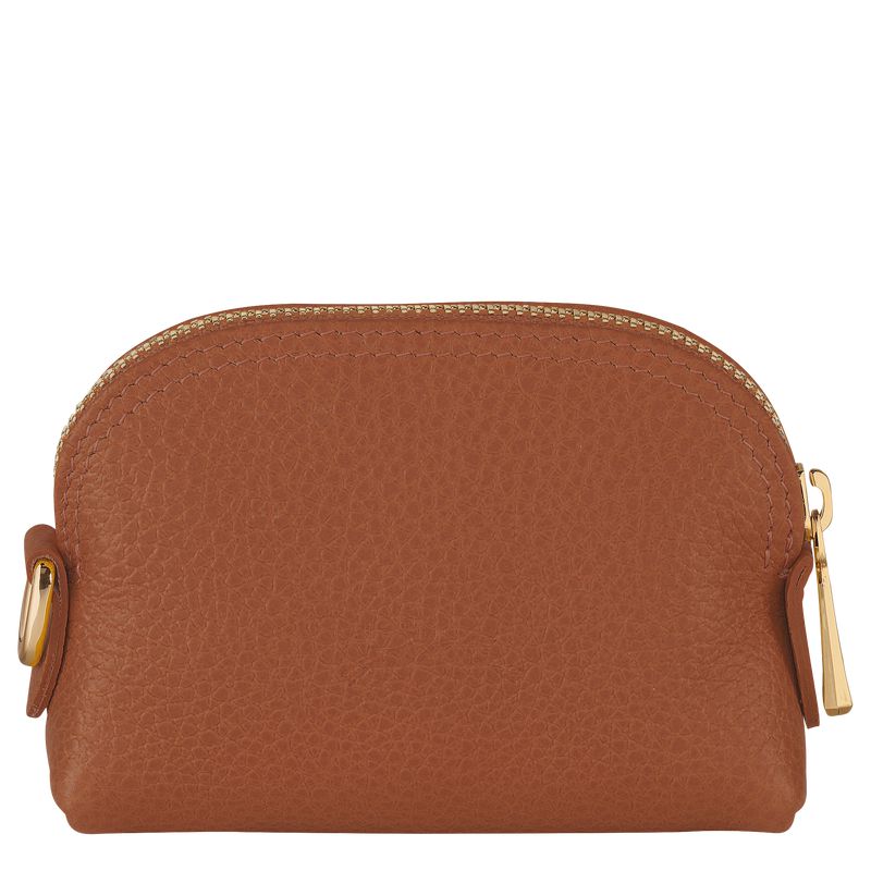 Brown Longchamp Le Foulonné Women Coin Purse | Ksa-463VGNHXT