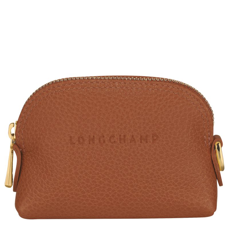 Brown Longchamp Le Foulonné Women Coin Purse | Ksa-463VGNHXT