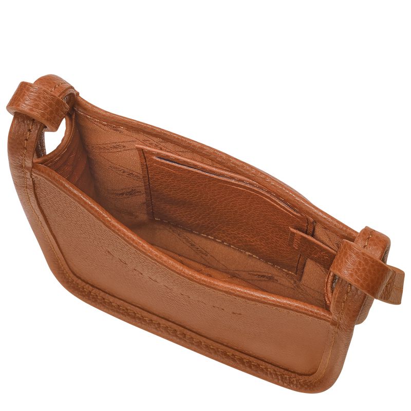 Brown Longchamp Le Foulonné Women Phone Case | Ksa-635KQFAGN