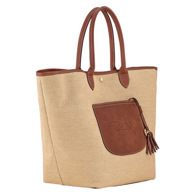 Brown Longchamp Le Pliage Collection L Basket Women Tote Bag | Ksa-495GBYKLE