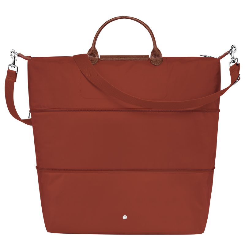 Brown Longchamp Le Pliage Green Expandable Women Travel Bag | Ksa-907EMYFTV