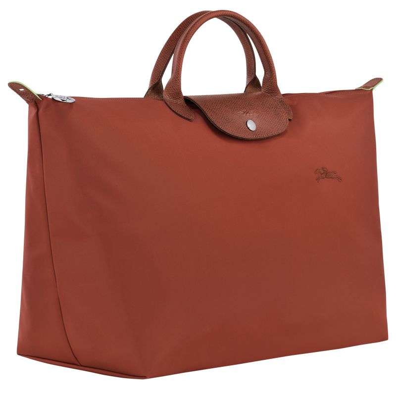 Brown Longchamp Le Pliage Green L Men Travel Bag | Ksa-954XQNHBG