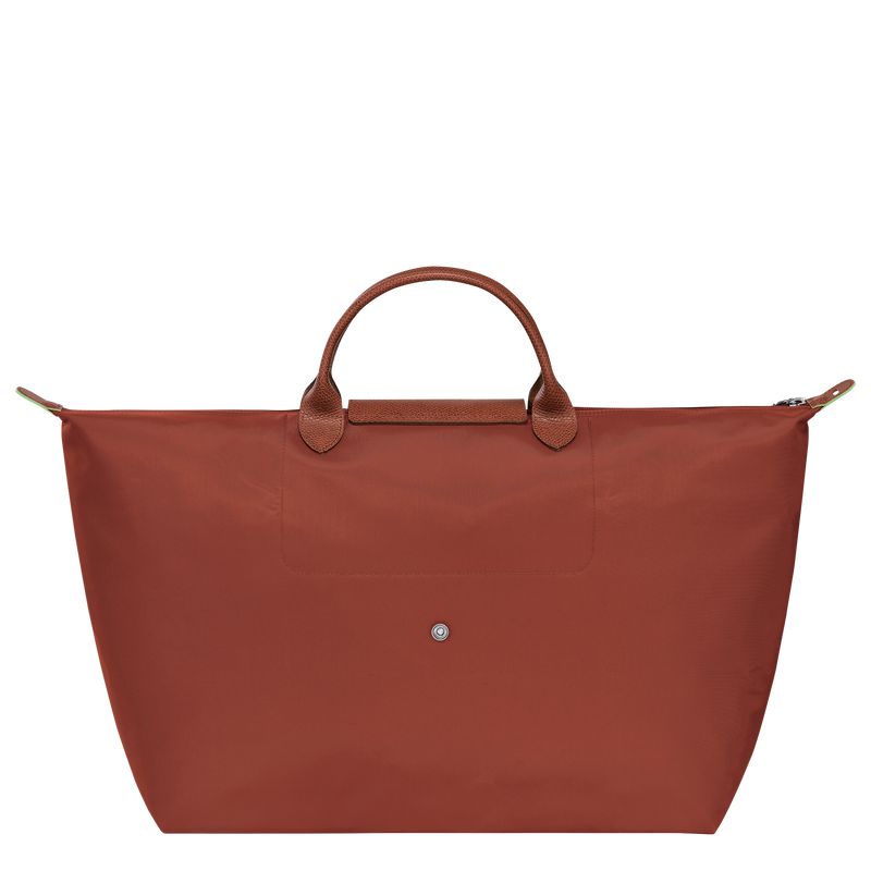 Brown Longchamp Le Pliage Green L Men Travel Bag | Ksa-954XQNHBG