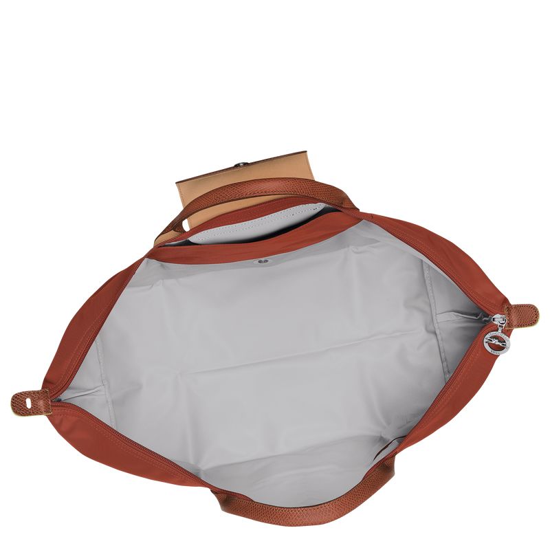 Brown Longchamp Le Pliage Green L Men Travel Bag | Ksa-954XQNHBG