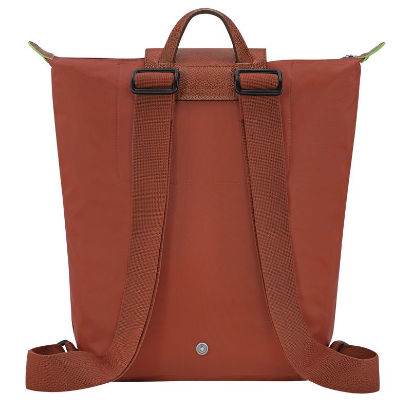 Brown Longchamp Le Pliage Green M Men Backpack | Ksa-308DGTKVN
