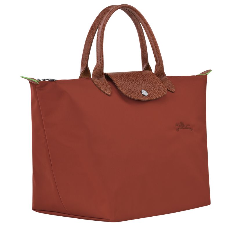 Brown Longchamp Le Pliage Green M Women Handbag | Ksa-782YVUQHZ