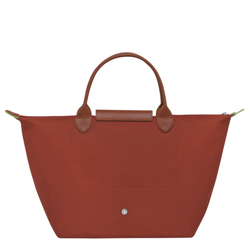 Brown Longchamp Le Pliage Green M Women Handbag | Ksa-782YVUQHZ