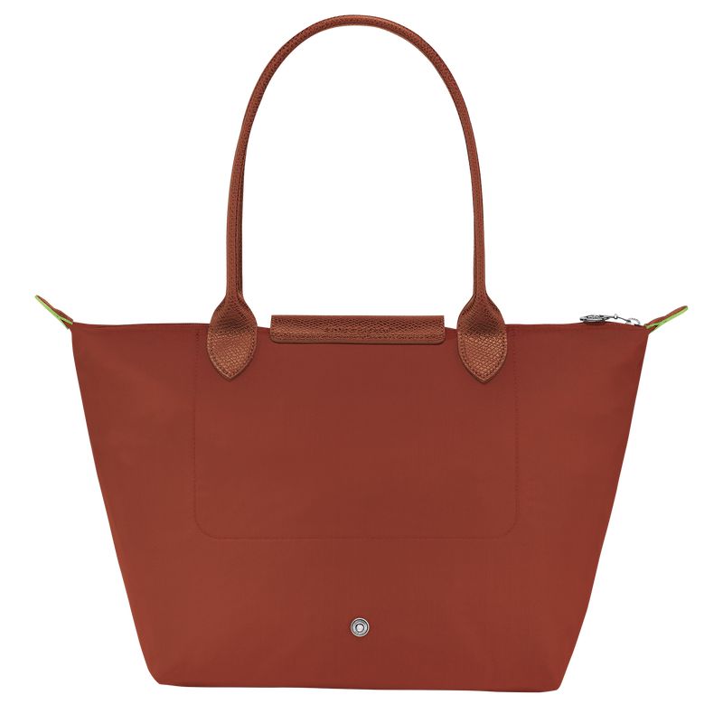 Brown Longchamp Le Pliage Green M Women Tote Bag | Ksa-017DZAIGF