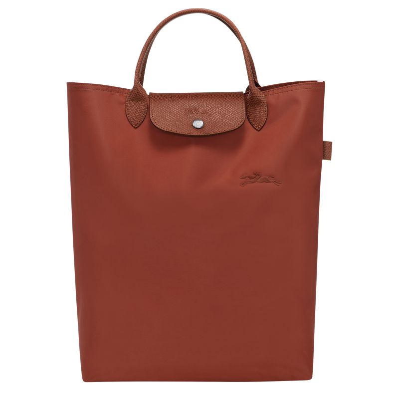 Brown Longchamp Le Pliage Green M Women Tote Bag | Ksa-624ZGTFJW