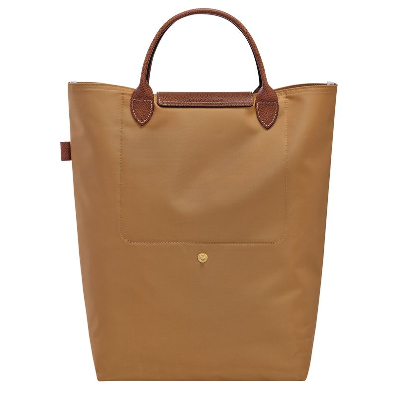 Brown Longchamp Le Pliage Original M Men Tote Bag | Ksa-632IVBFZQ